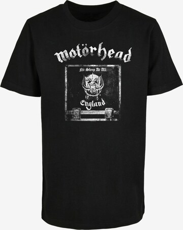 Merchcode Shirt 'Motorhead - No Sleep At All' in Black: front