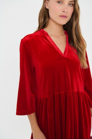 SAINT TROPEZ Jurk 'SZZevilla' in Rood