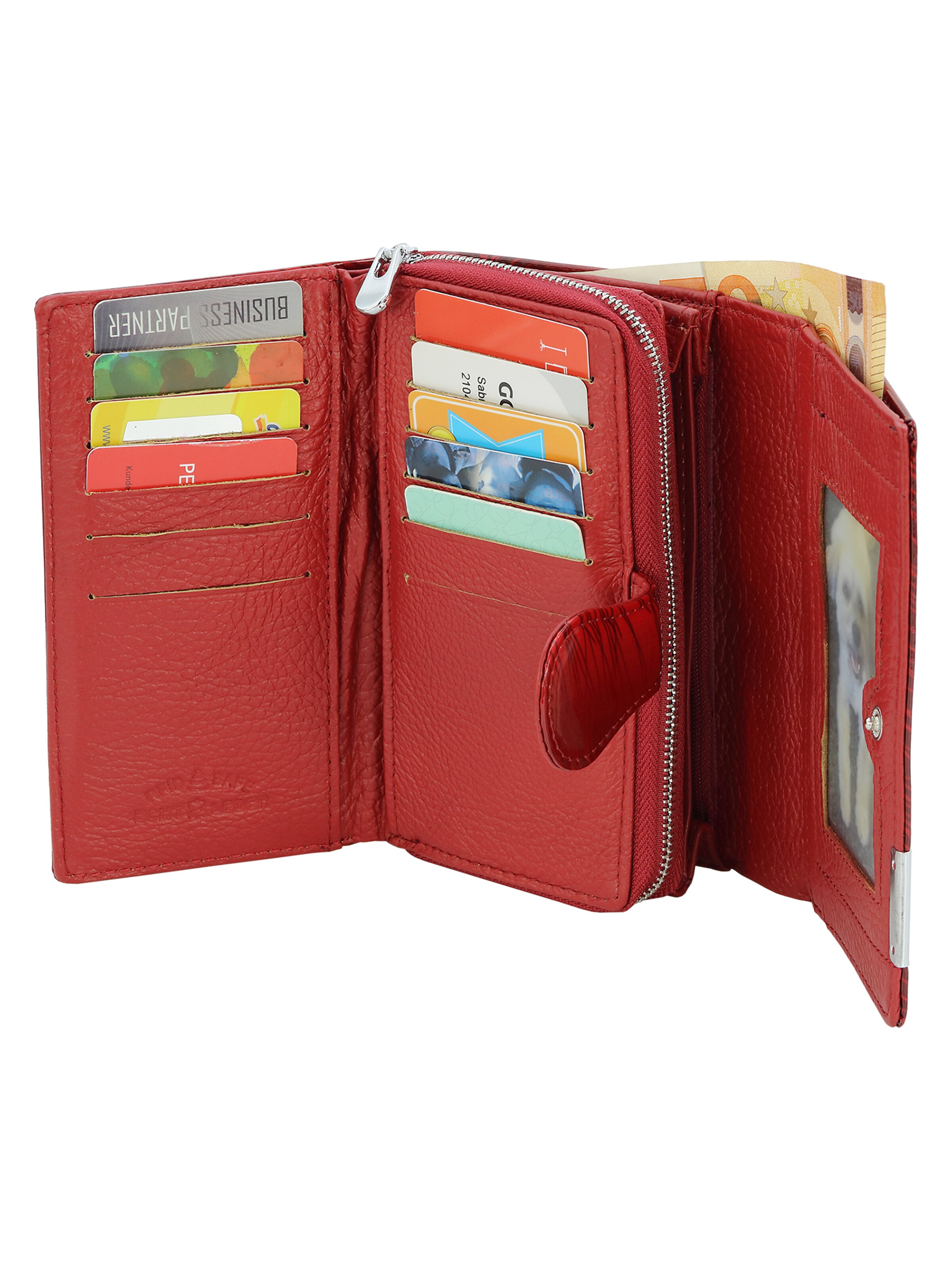 Jennifer Jones Wallet in Red