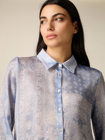 oltre Blouse in Blauw