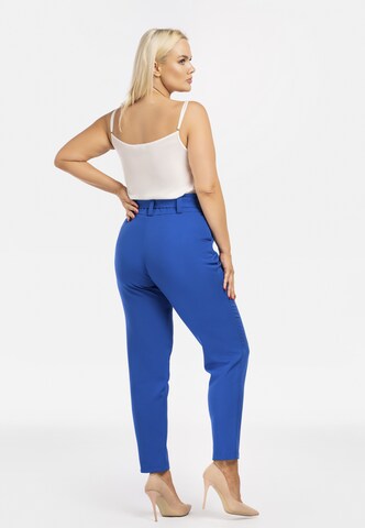 Slimfit Pantaloni 'KOSTA' di Karko in blu