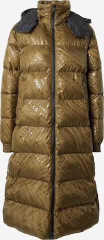 HUGO Zimní kabát 'Favina-1' – zelená: přední strana