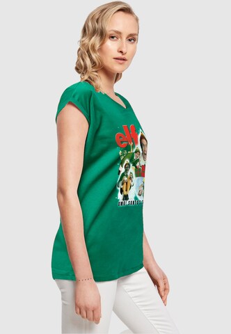 ABSOLUTE CULT Shirt 'Elf - Collage' in Groen