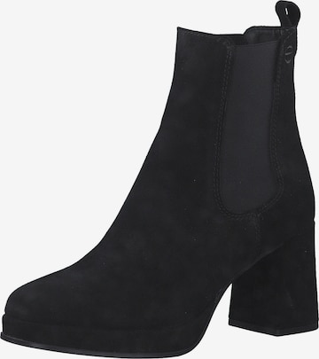 TAMARIS Chelsea Boots in Black: front