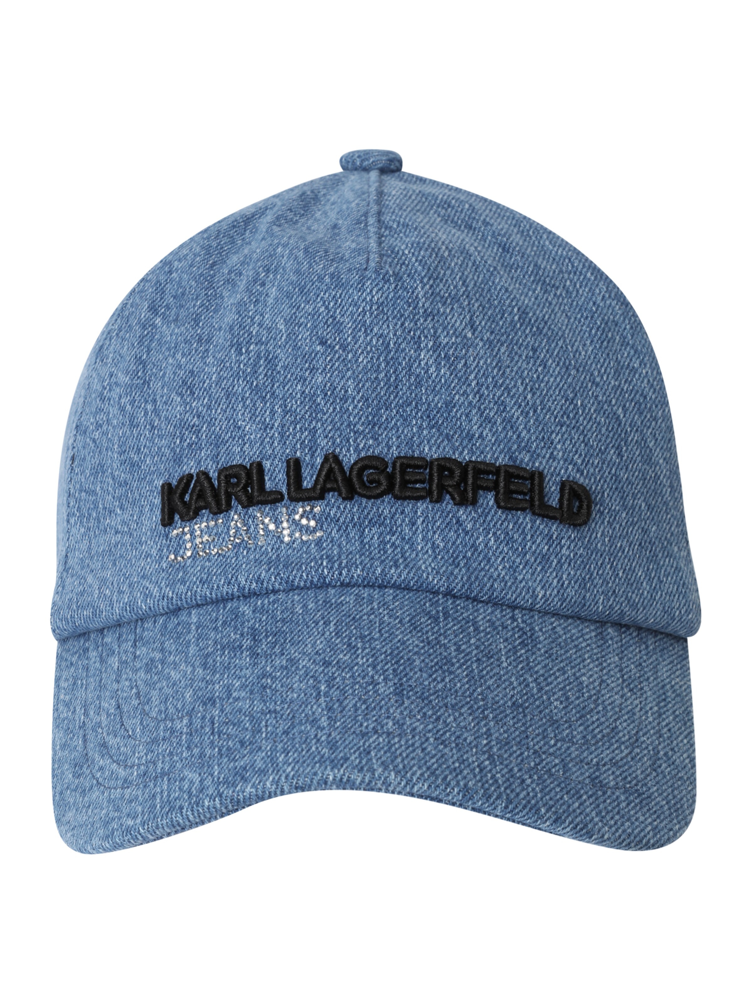 KARL LAGERFELD JEANS Шапка с козирка в синьо