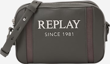 Borsa a tracolla di REPLAY in grigio: frontale