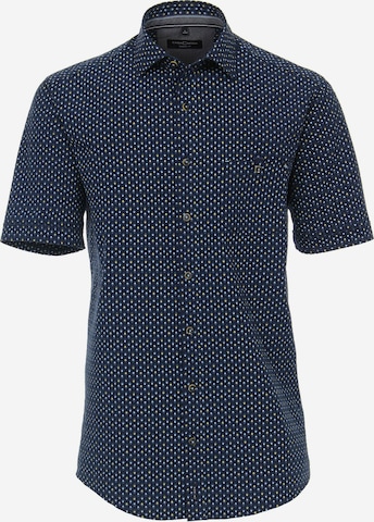 CASAMODA Regular fit Button Up Shirt in Blue: front