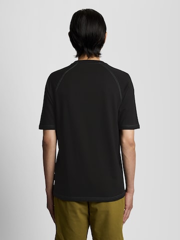 T-Shirt 'Keep Fresh' Lyle & Scott en noir