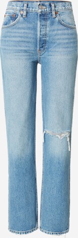 regular Jeans '90S HIGH RISE LOOSE' di RE/DONE in blu: frontale