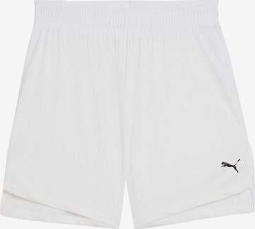 PUMA Sportshorts 'TeamJaws Starter' in Weiß: Vorderseite