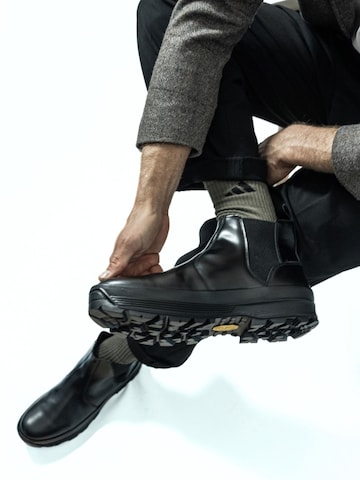 oswen Chelsea boots 'City Commuter' in Zwart