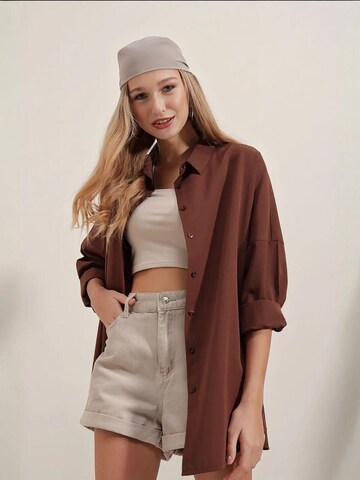 Camicia da donna di Bigdart in marrone