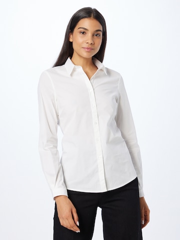 Sisley - Blusa en blanco: frente