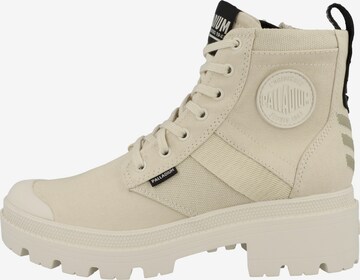 Bottines à lacets Palladium en beige