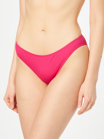 Calvin Klein Swimwear - Cueca biquíni em rosa: frente