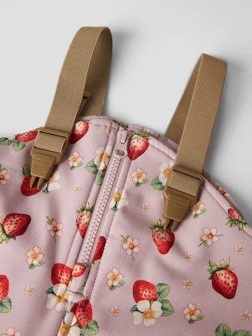 purpurinė NAME IT Siaurėjantis Funkcinės kelnės 'NMFALFA08'