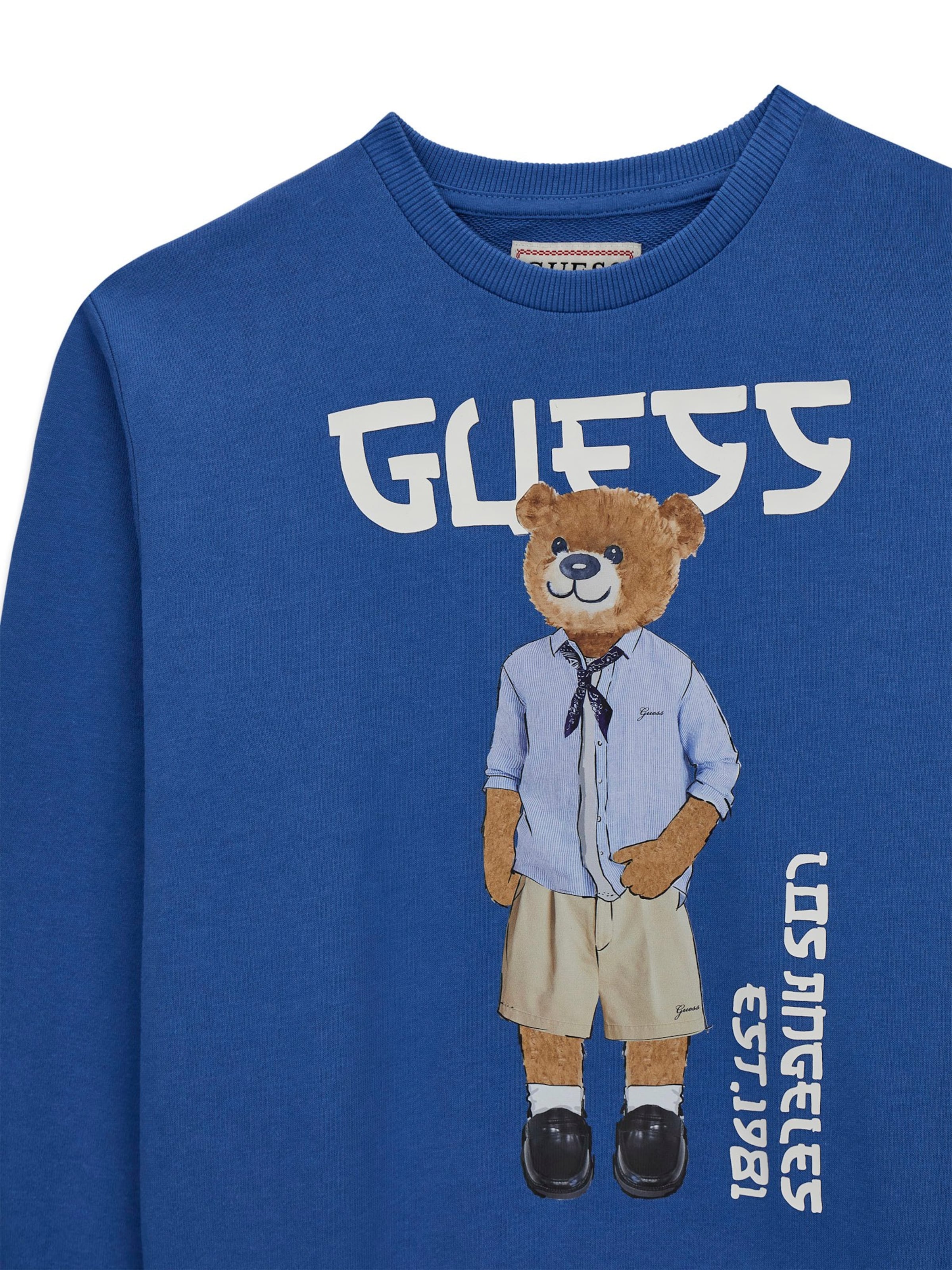 GUESS Sweatshirt in Blue