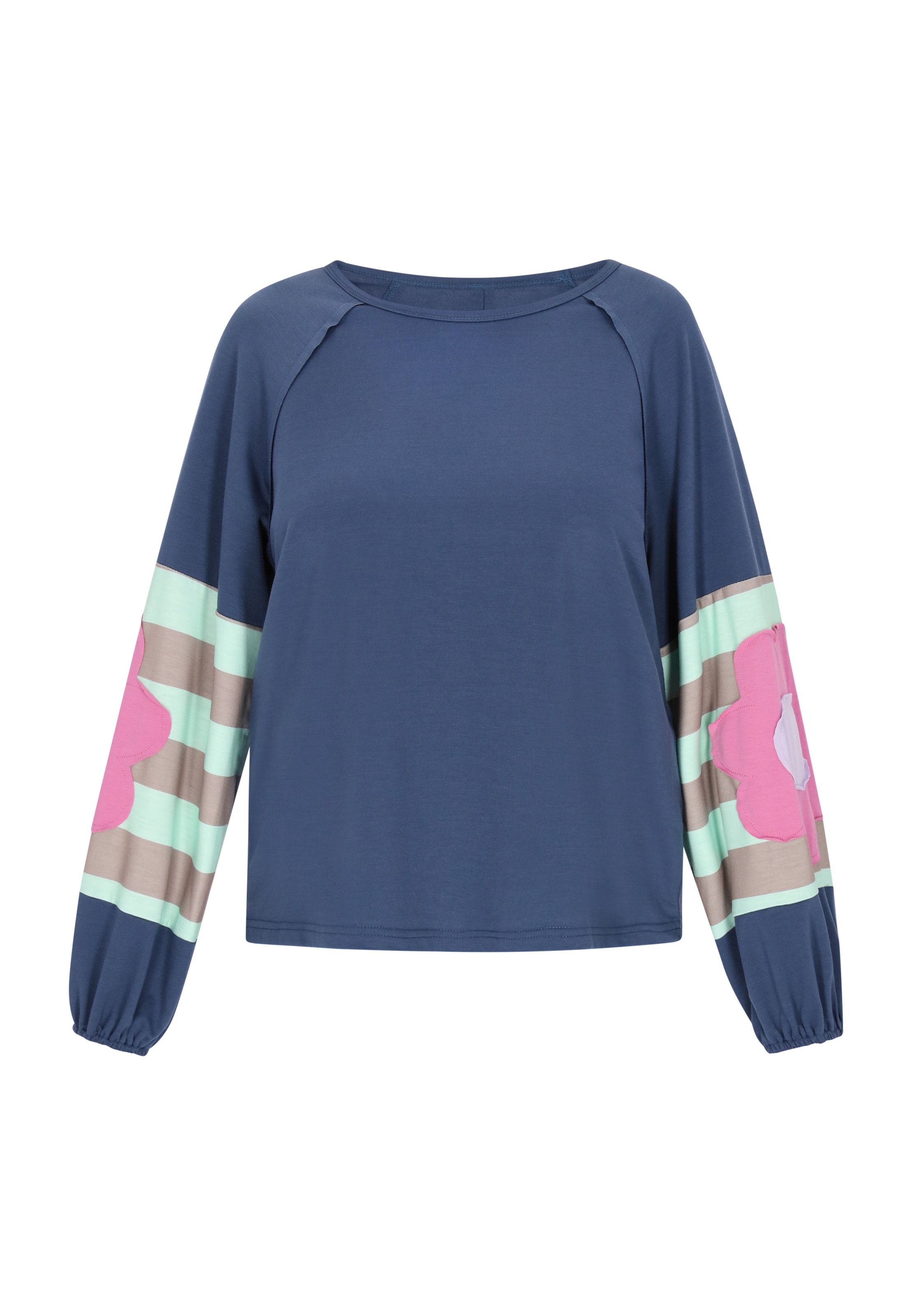 Gaya - Sweatshirt 'Fashion Look' em azul: frente