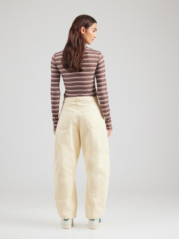 TOPSHOP Baggy Jeans in Beige
