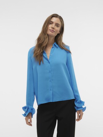 VERO MODA Blouse in Blue: front