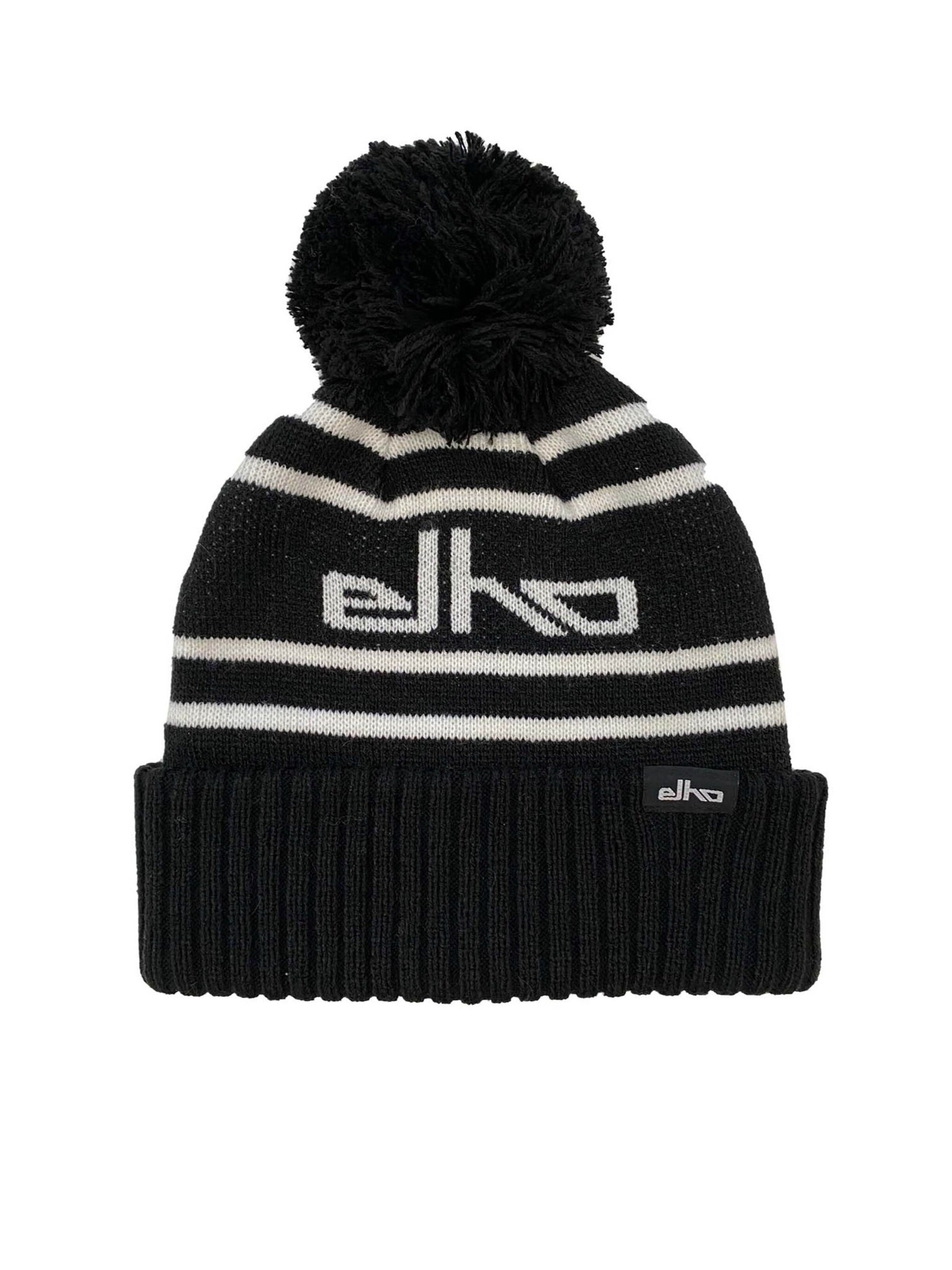 elho Beanie 'LA PLAGNE 89' in schwarz, Produktansicht