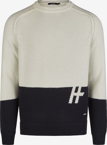 HECHTER PARIS Sweater in White: front