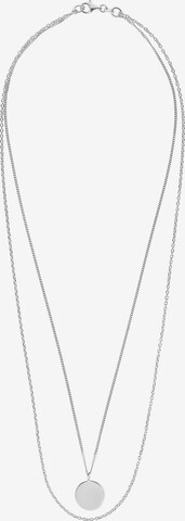 FAVS Necklace in Silver: front