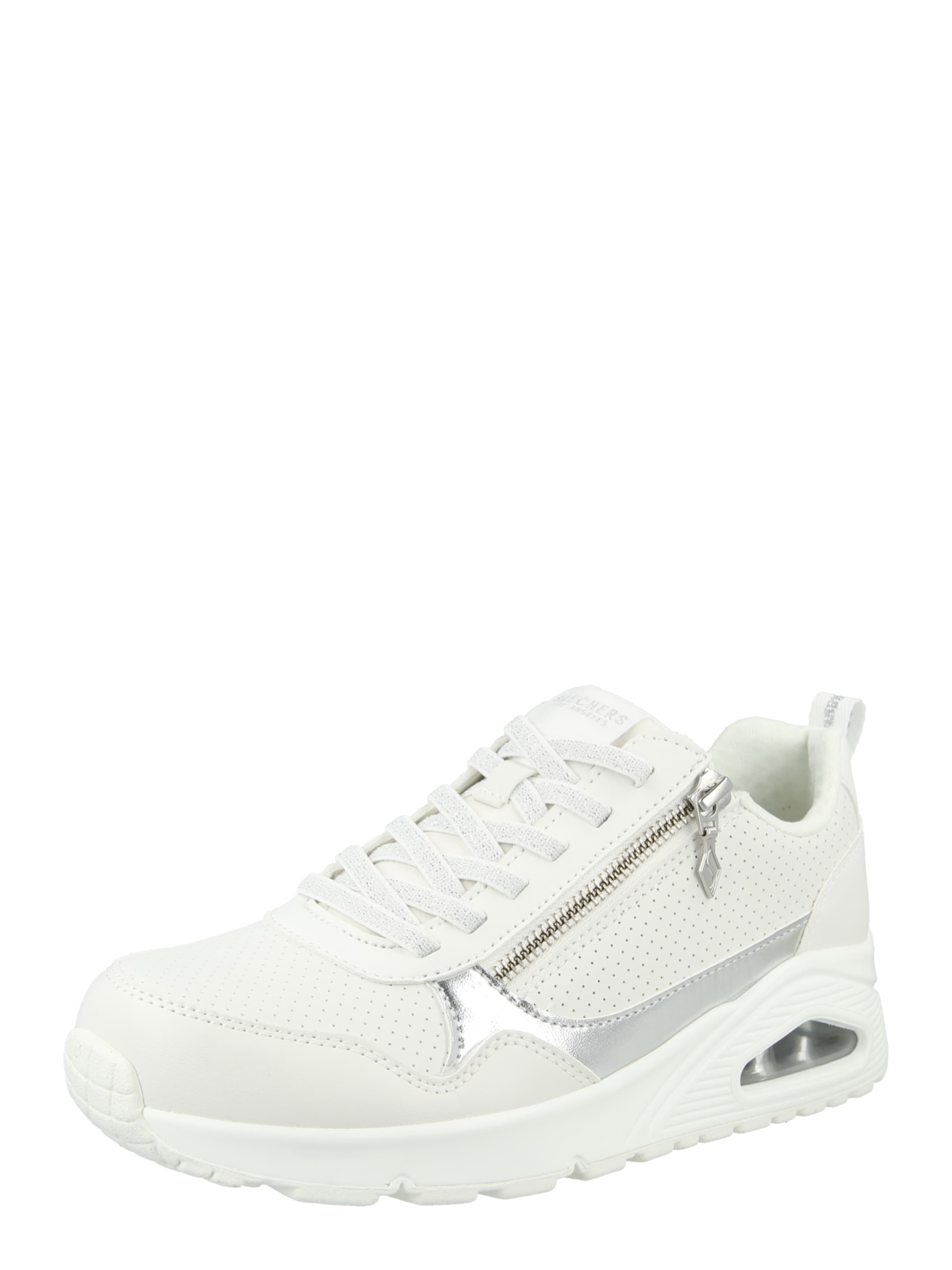 Sneaker bassa 'UNO' di SKECHERS in bianco: frontale