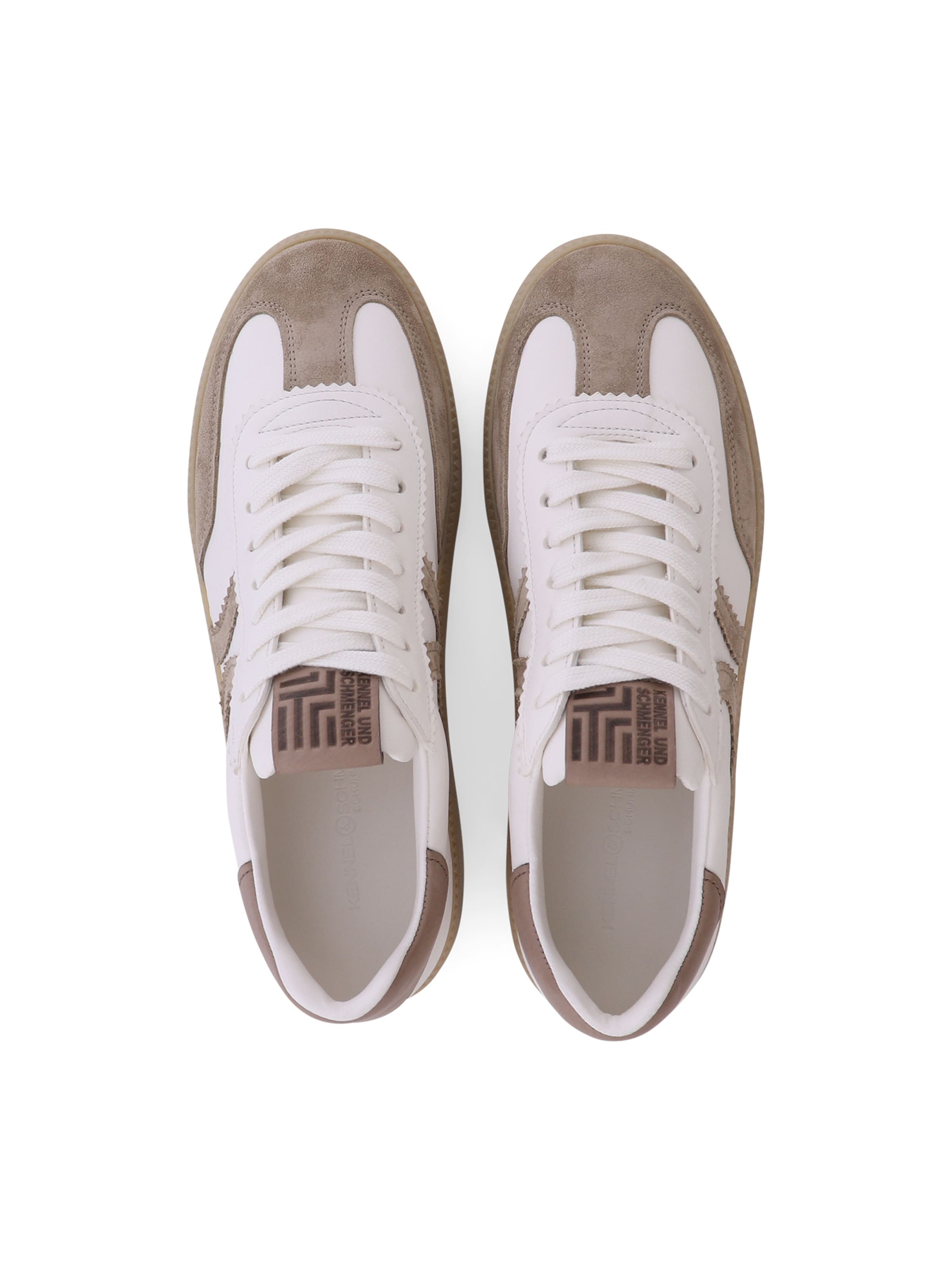 Kennel & Schmenger Sneakers laag 'Pop' in Wit