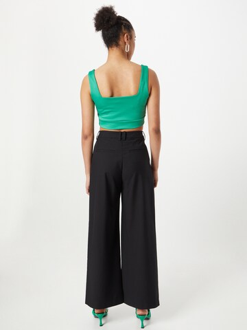 WEEKDAY Wide Leg Hose 'Indy' in Schwarz