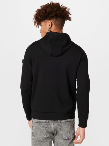 JOOP! Zip-Up Hoodie in Black