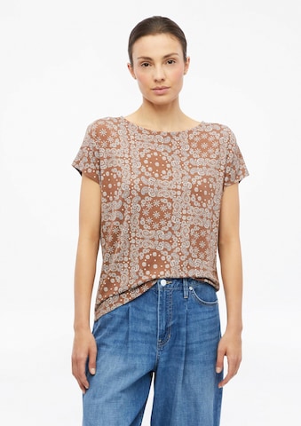 s.Oliver Shirt in Brown: front