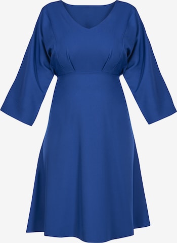 Karko Cocktailjurk 'TYCJANA' in Blauw: voorkant