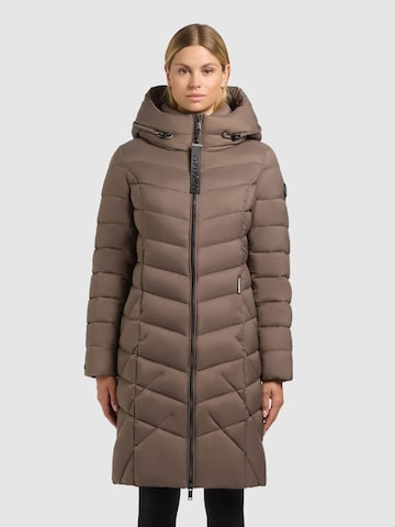 Cappotto invernale 'Odana3' di khujo in grigio: frontale