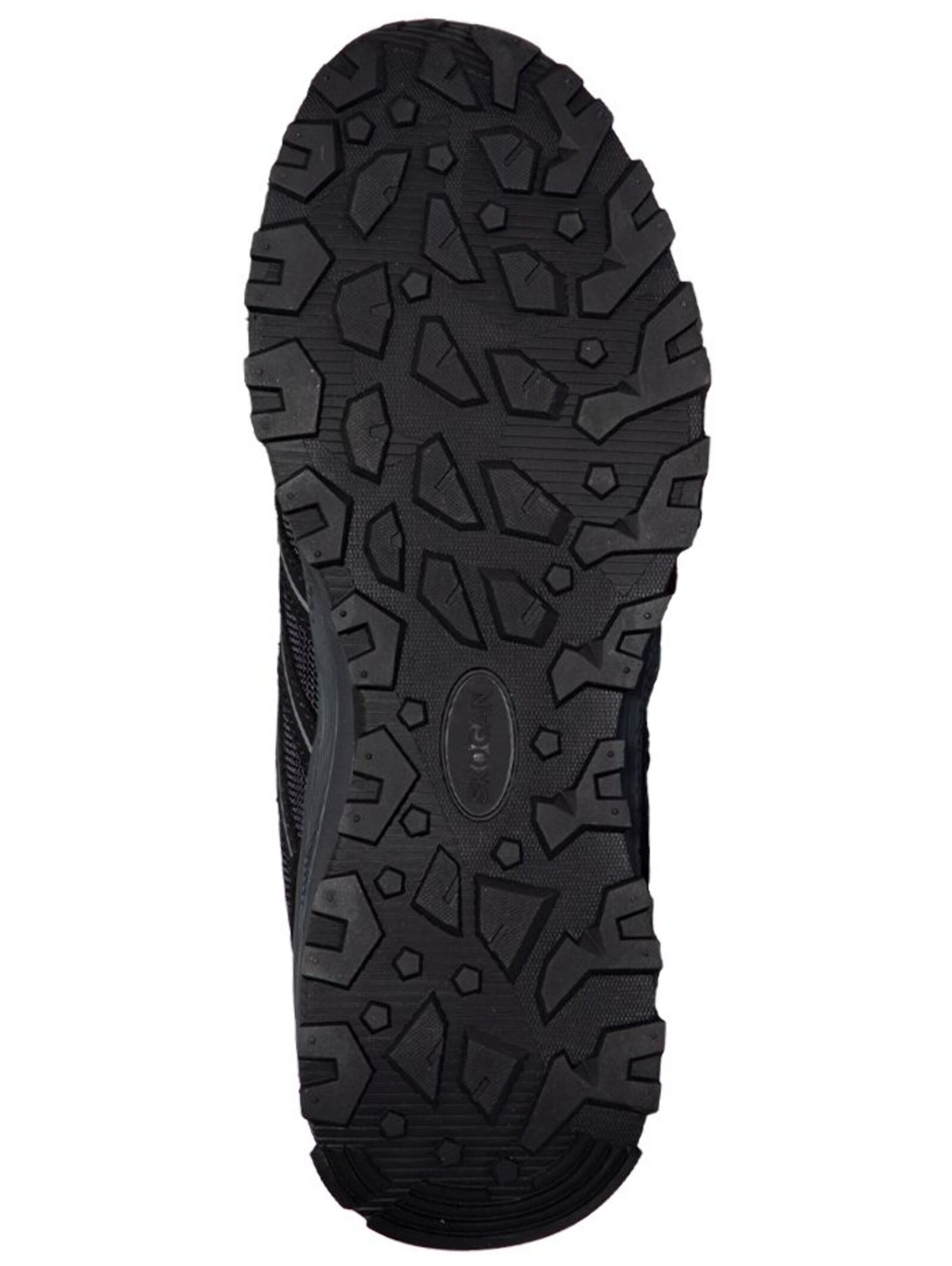 SKOGAN Platform trainers in Black: bottom