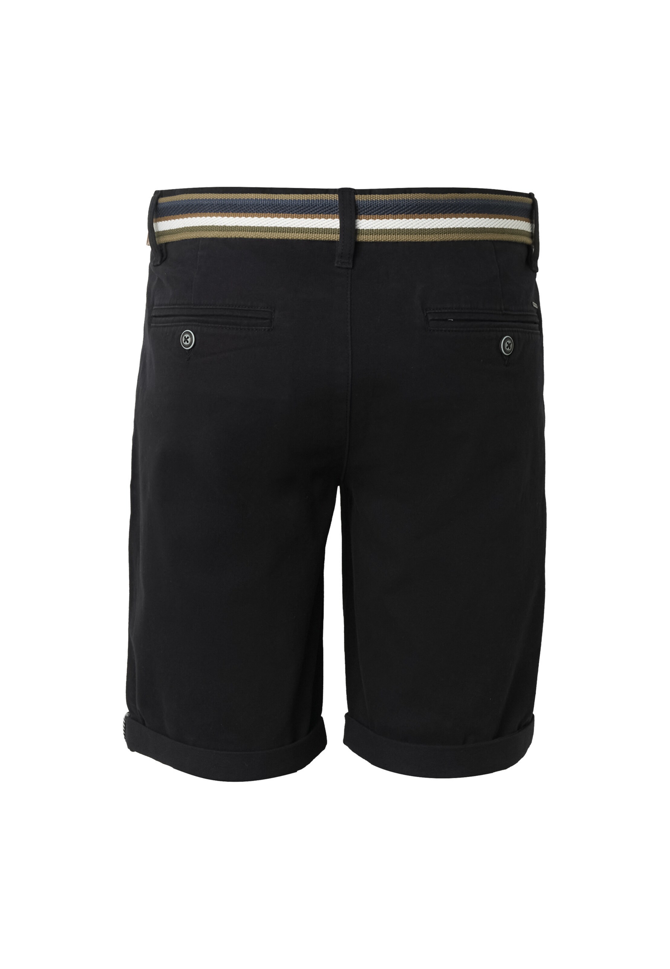 INDICODE JEANS - Regular Calças chino 'Royler' em preto