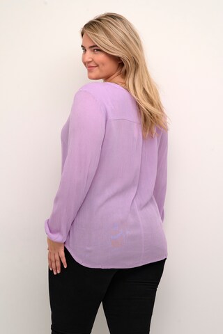 Chemisier 'Cami' KAFFE CURVE en violet