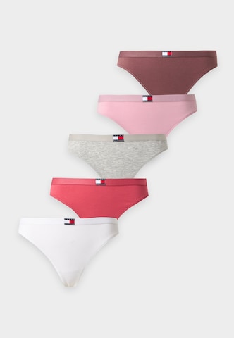 Tommy Hilfiger Underwear Tanga – hnědá: přední strana