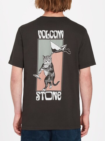 Volcom T-Shirt 'Feline' in Schwarz