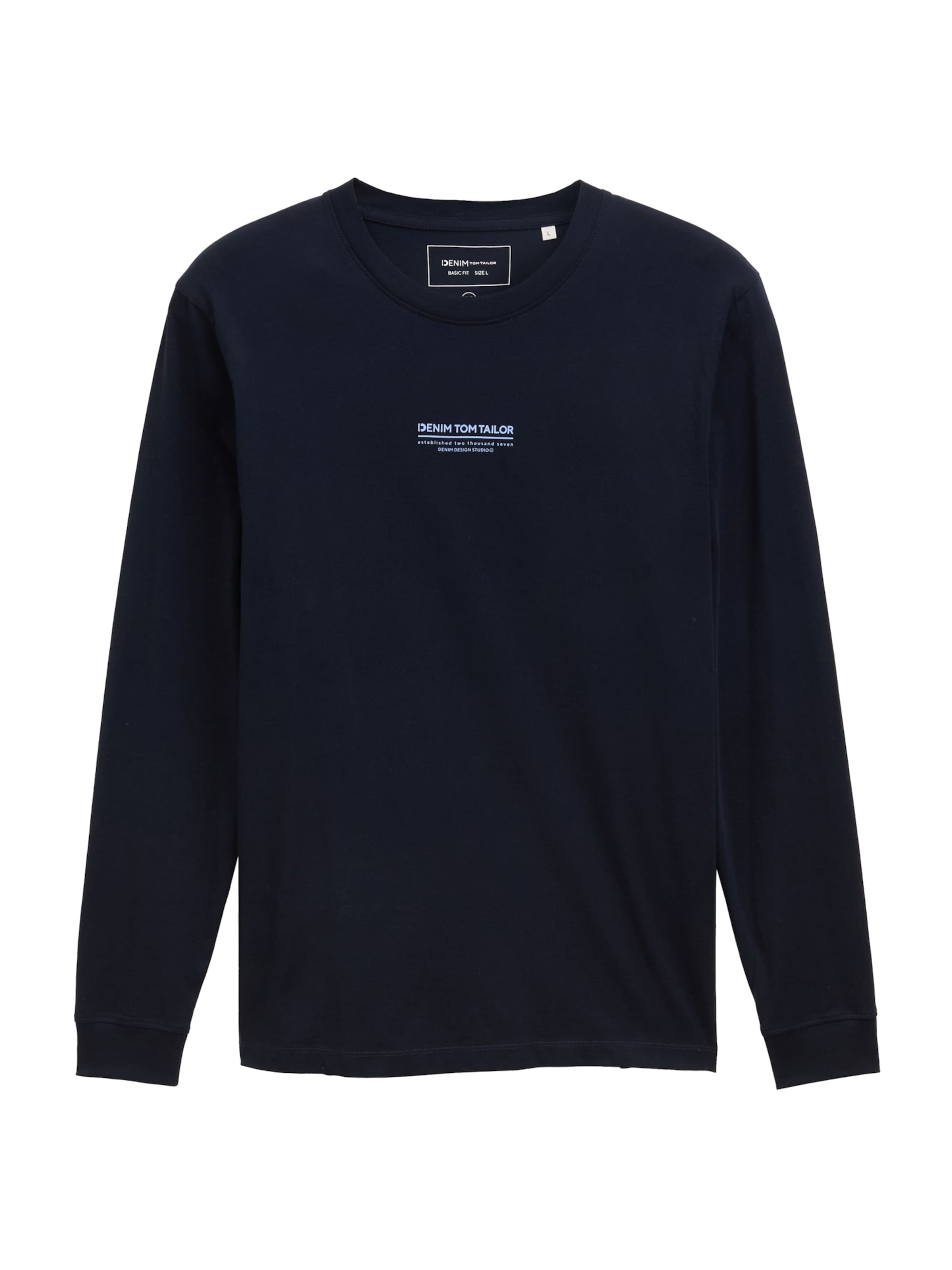 Maglietta di TOM TAILOR DENIM in blu: frontale