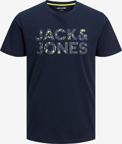 Marškinėliai iš JACK & JONES, spalva – tamsiai mėlyna / geltona, Prekių apžvalga