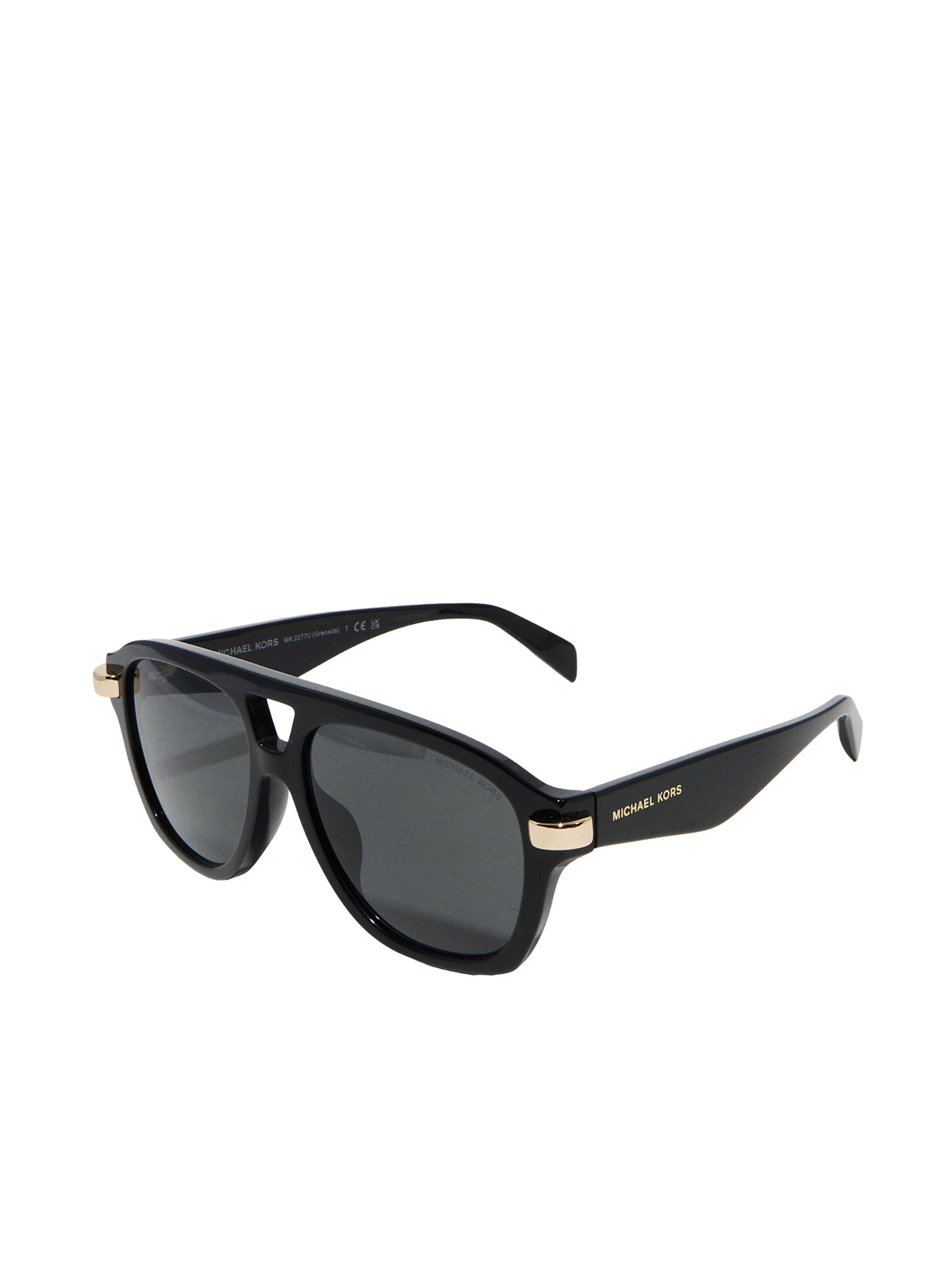 MICHAEL Michael Kors - Gafas de sol 'GRENADA' en negro: frente