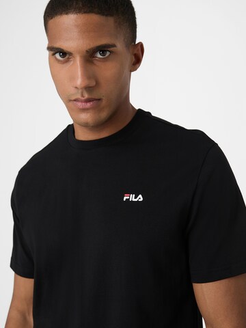 FILA - Camiseta 'LAAS regular tee' en negro