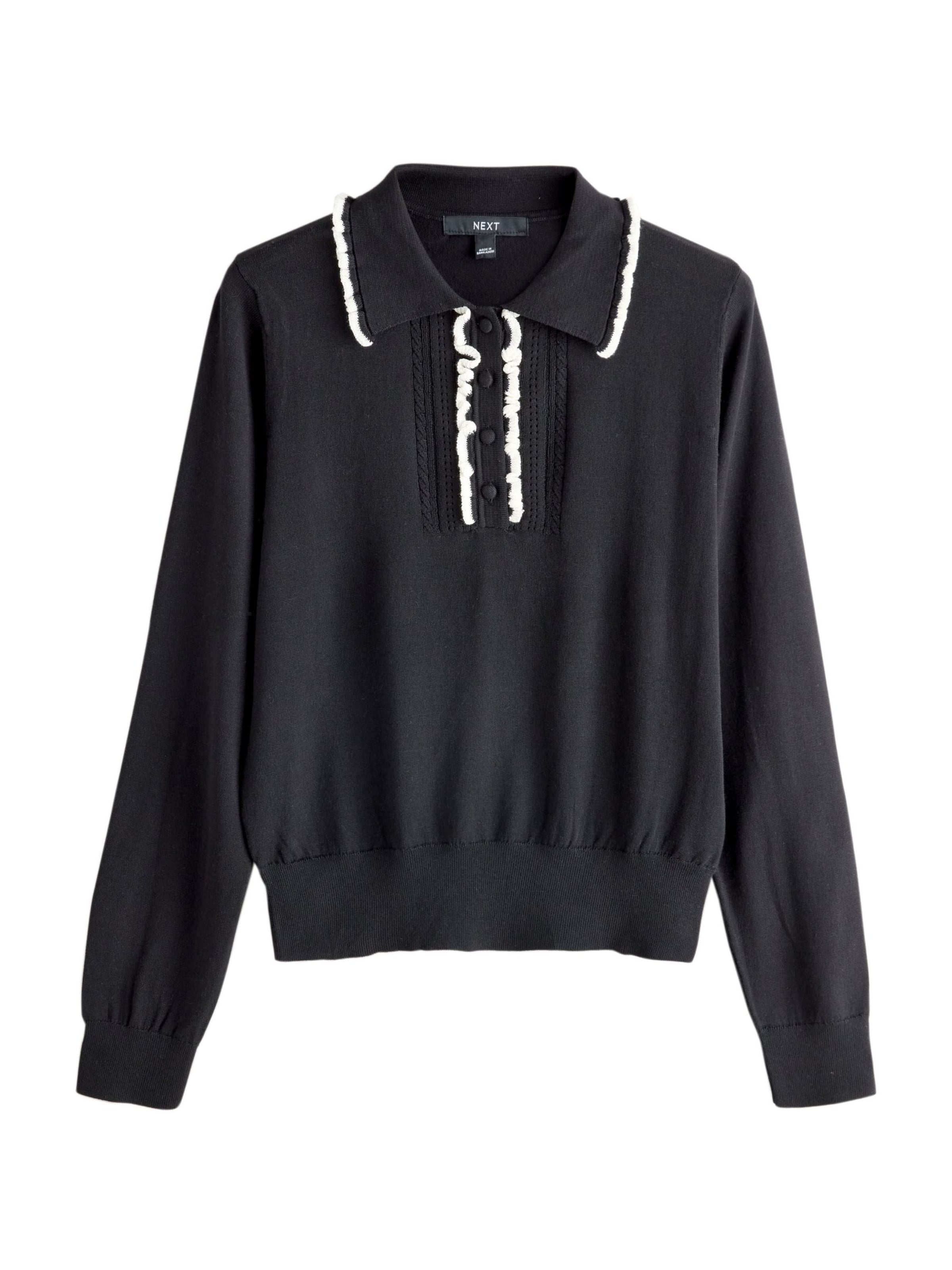 Next Свитер в Черный: спереди