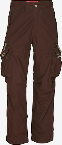 Molecule Regular Gargohousut 'BAGGY' värissä ruskea: etupuoli