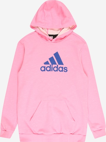 ADIDAS SPORTSWEAR Sport sweatshirt 'Future Icons Badge Of Sport' i rosa: framsida