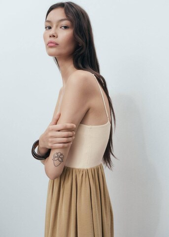 MANGO Dress 'Almond' in Brown