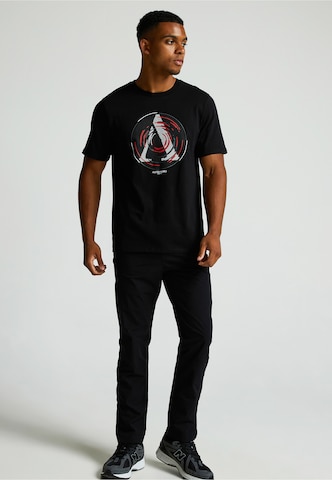 T-Shirt 'Centro' Alessandro Zavetti en noir