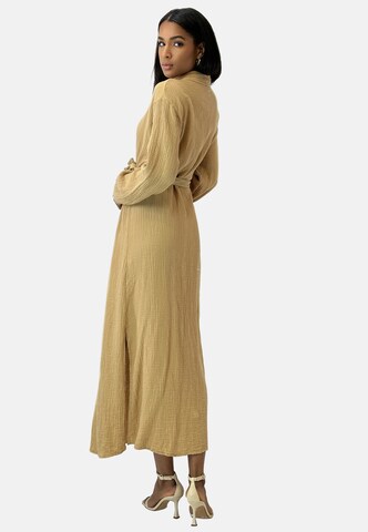 Elara Blusekjole i brun