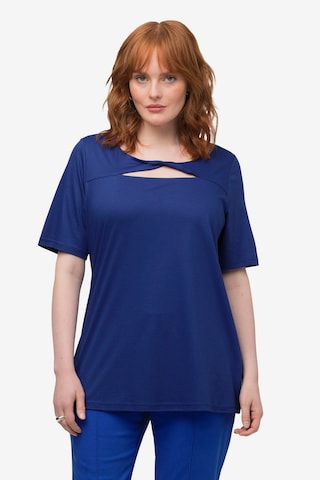 Ulla Popken Shirt in Blauw: voorkant